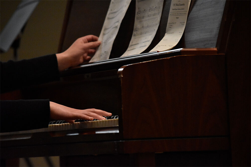 UTC’s wind ensemble receives a standing ovation at their first performance of the year